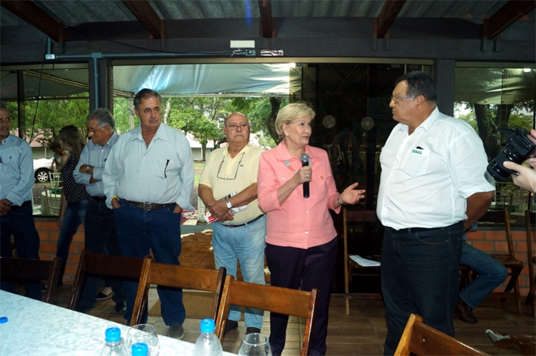 Reunião com lideranças do setor Arrozeiro durante Abertura da Colheita do Arroz