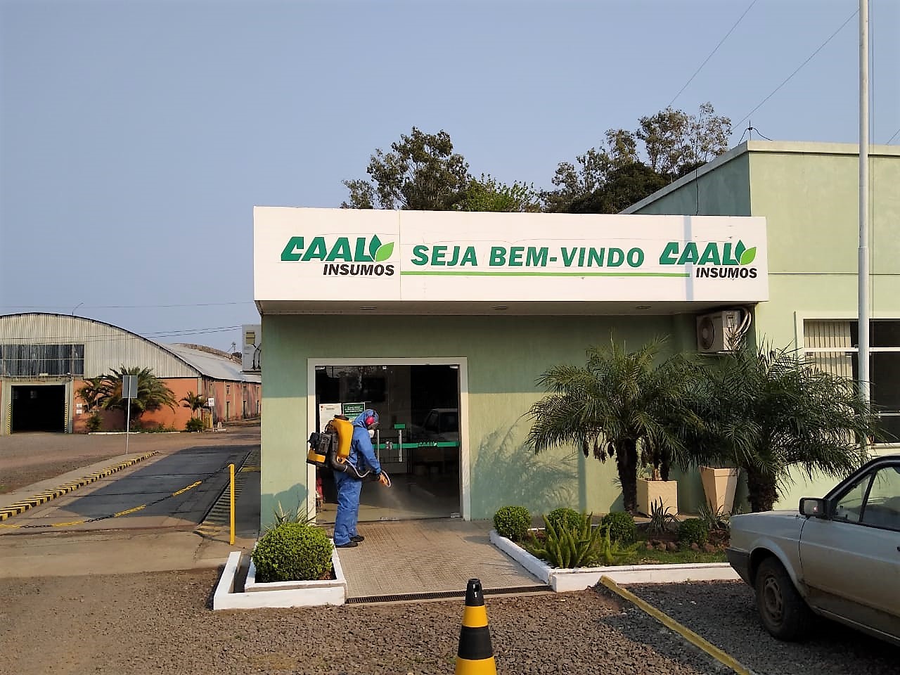 CAAL continua realizando desinfecção em suas Unidades